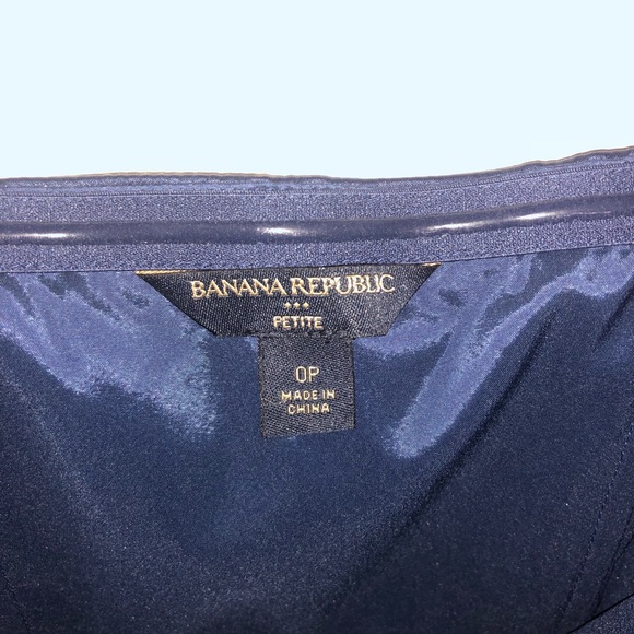 Banana republic navy blue mini dress - Picture 3 of 5